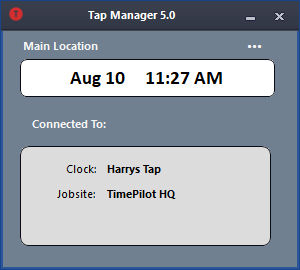 Tap Manager Tap Manager
